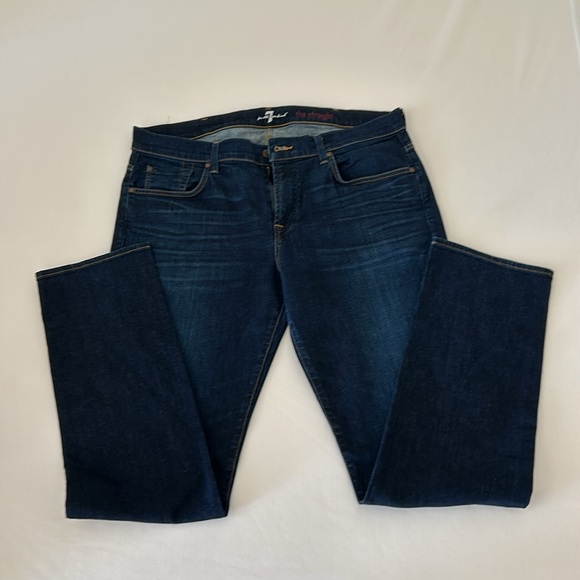 7 for All Mankind Jeans The Straight Size 38 - Picture 3 of 9